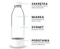 Dafi PushAir 2 butelki do saturatora Dafi 0,7 l białe - 1484405 - zdjęcie 2